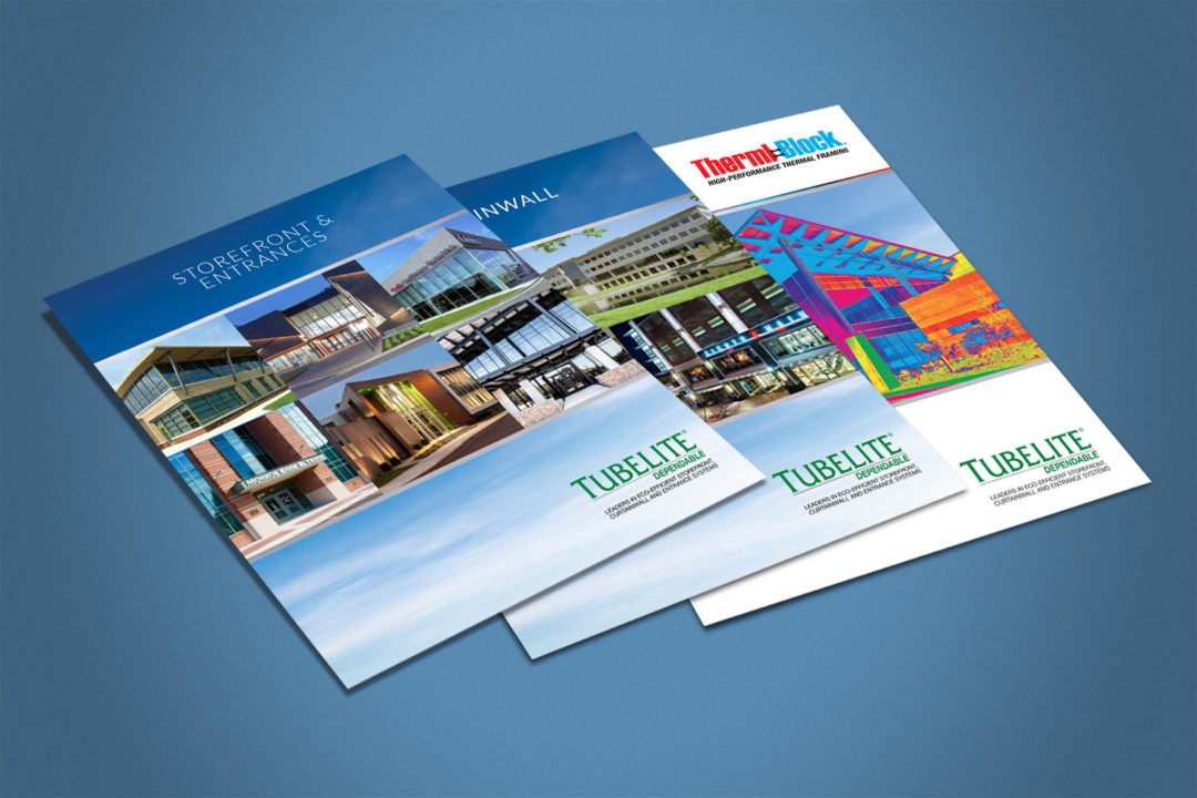 Tubelite Brochures for Storefront and Entrances, Curtainwall and Therml-Block