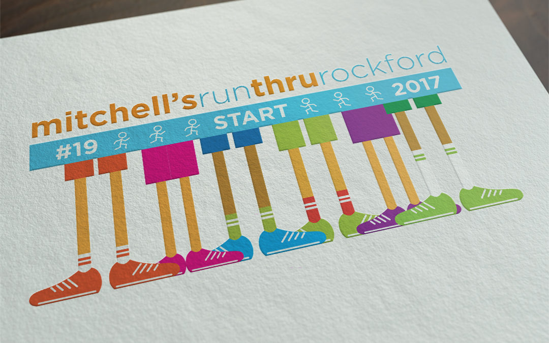 Mitchell’s Run Through Rockford Logo