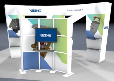 Viking Trade Show Graphic Design