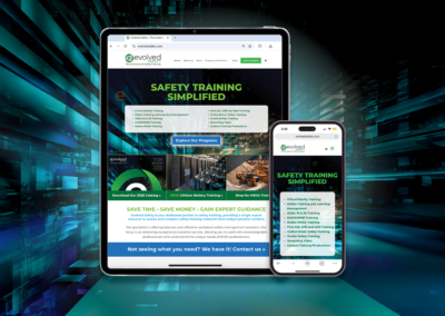 Evolved Safety Website for Mobile