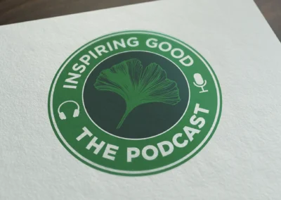 Logo design for the Inspiring Good Podcast